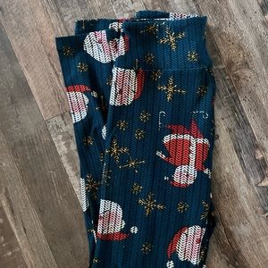 LuLaRoe Santa Leggings